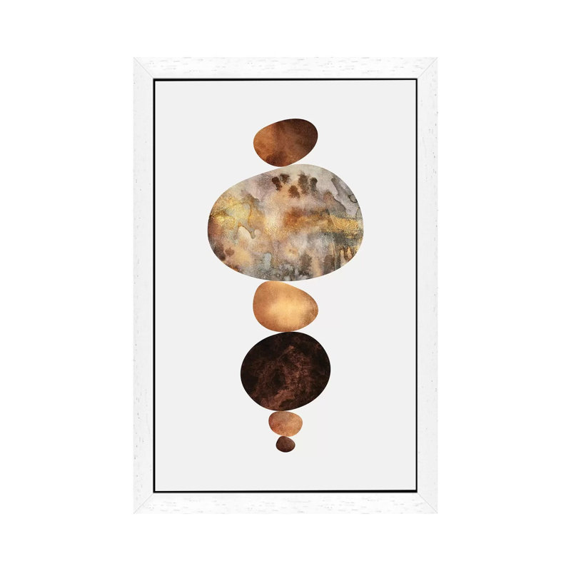 Balance II - Floater Frame Print on Canvas, White Framed, 152.5 cm H x 101.5 cm W