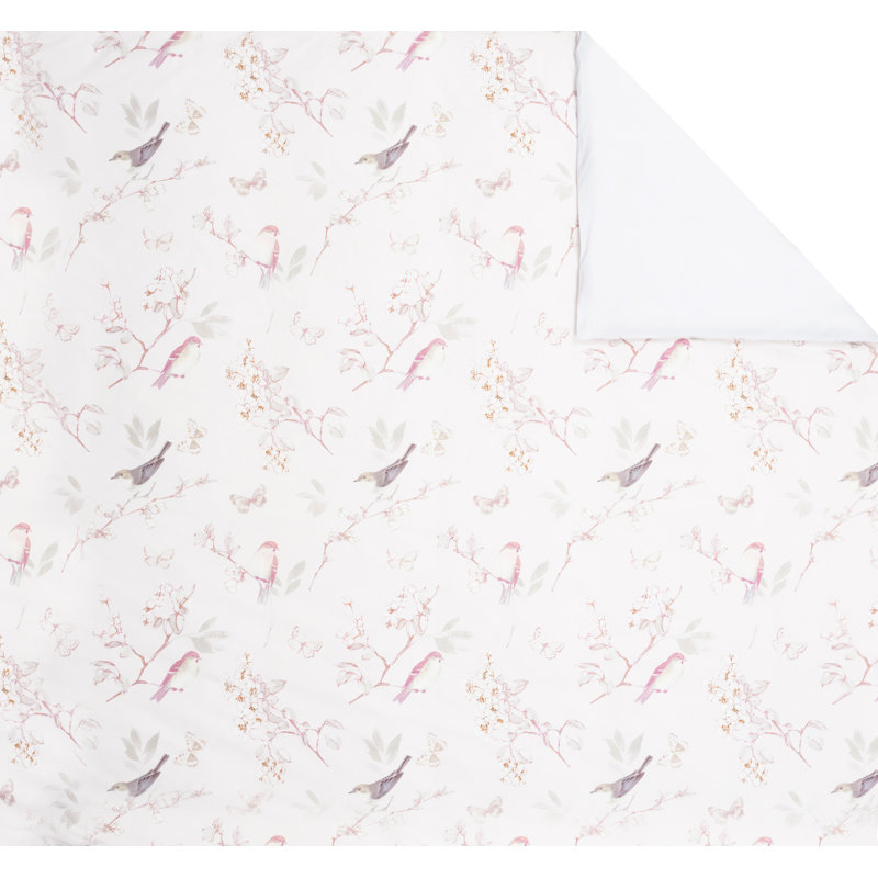 Cotton Floral Duvet Cover Set with Pillowcases