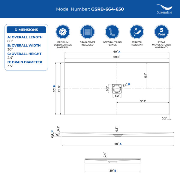 Dimensions du produit