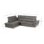 Italian Leather Sleeper Sectional with Pull Out Bed & Storage & Adjustable Headrests Roma-796753086