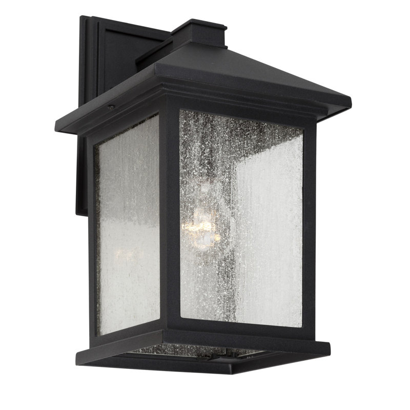 Lanterne murale d’extérieur Jaydon, H 10,5 po x l 6 po x P 7 po