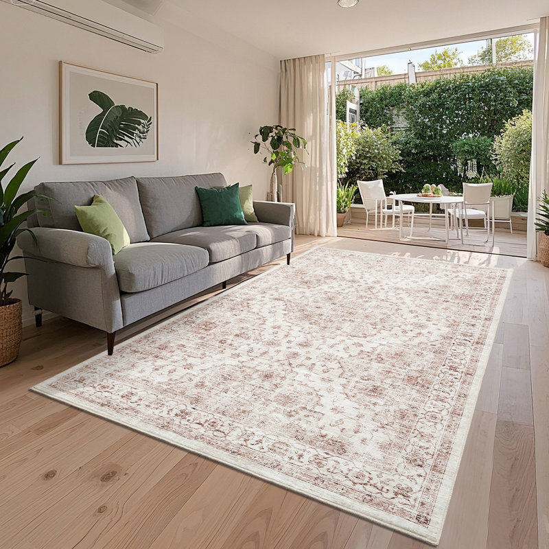 Vintage Look Synthetic Area Rug, Rectangle 120cm x 170cm
