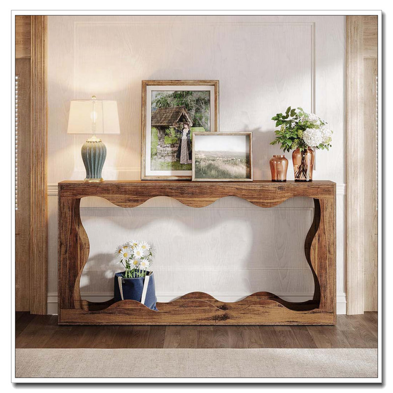 Console 63 po avec rangement Farmhouse