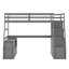 Lit mezzanine avec tiroirs, tablettes et bureau-1619758509