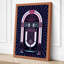 Neon Jukebox Retro - Wrapped Canvas-1356151732-1356151735