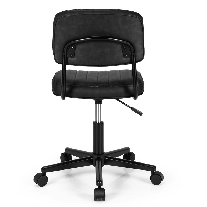 Chaise de dessinateur Sonali, Noir