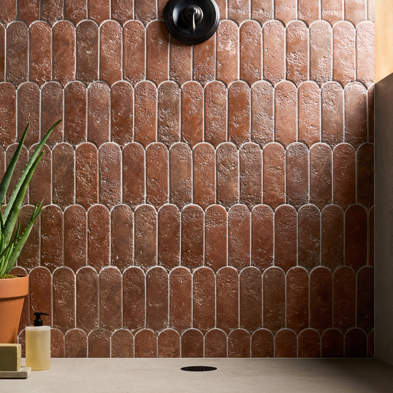 Corali 2.83 In. X 7.68 In. Textured Matte Ceramic Wall Tile (5.16 Sq. Ft. / Case)