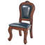 Chaise d'appoint en cuir végétalien Ilynn-535824542