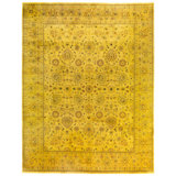 Overdyed One-of-a-Kind 8' 0" X 10' 3" Hand Knotted Area Rug