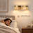 1-Light 10"W Gold Dimmable LED Wall Sconce