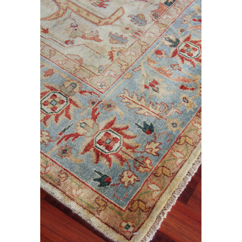 Antique Weave Serapi Wool Oriental Area Rug, Rectangle 9' x 12'