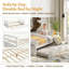 Lit de jour simple avec couchette-1935990223