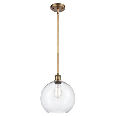 Baran 1-Light Dimmable Globe Pendant