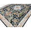 Hand-Knotted High-Quality Blue and Beige Area Rug