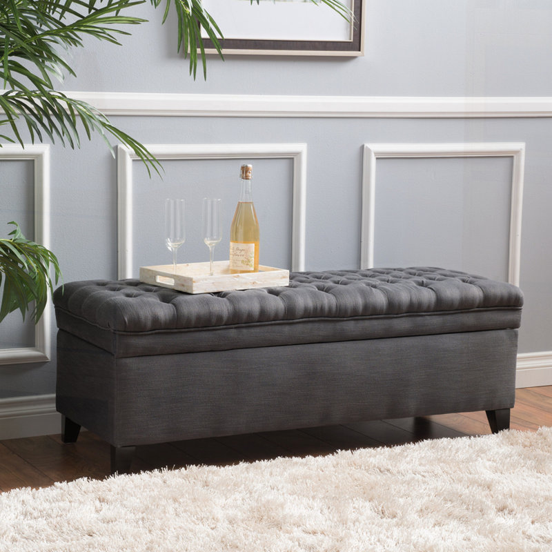 Rectangular bench design, Gray