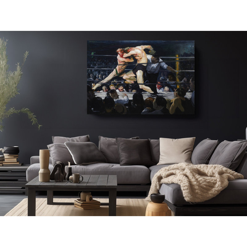 Reproduction d'art sur toile, reproduction de peinture sur toile, nuit sauvage à Soho, 30" H x 45" W