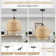Algenis 1 - Light Brown LED Unique/Statement Pendant