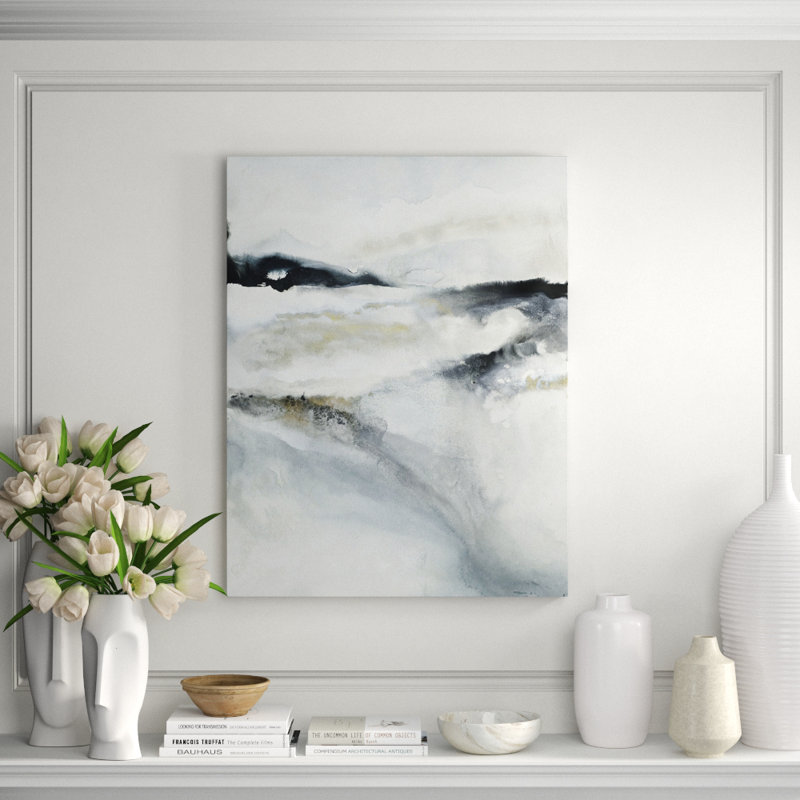 Floating Vista Painting by Jennifer Hollack Raboin, Wrapped Canvas, 50" H x 38" W x 2" D