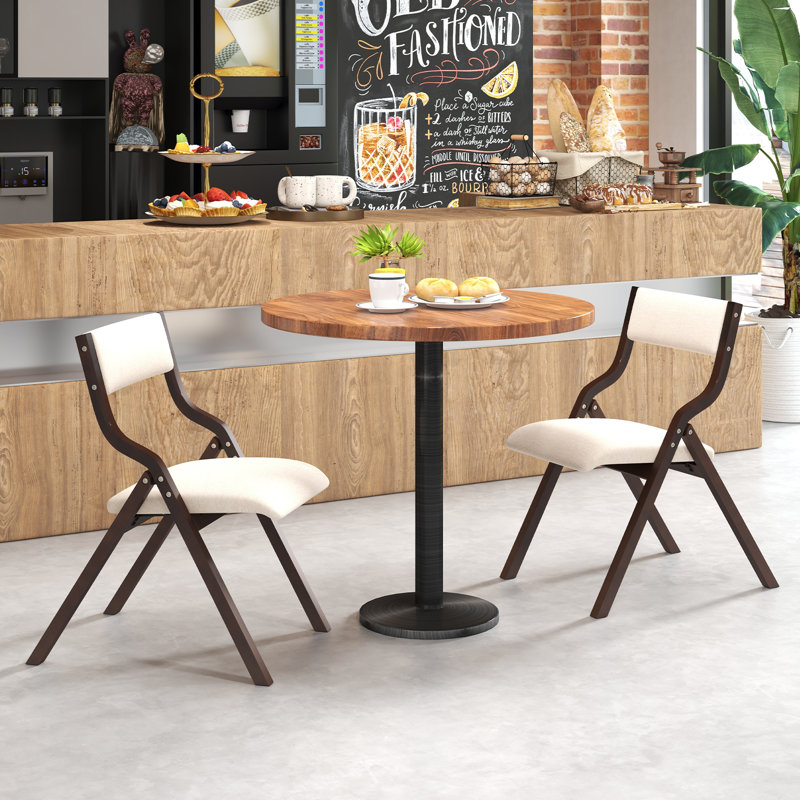 Folding Chair, Brown, Brown, Brown