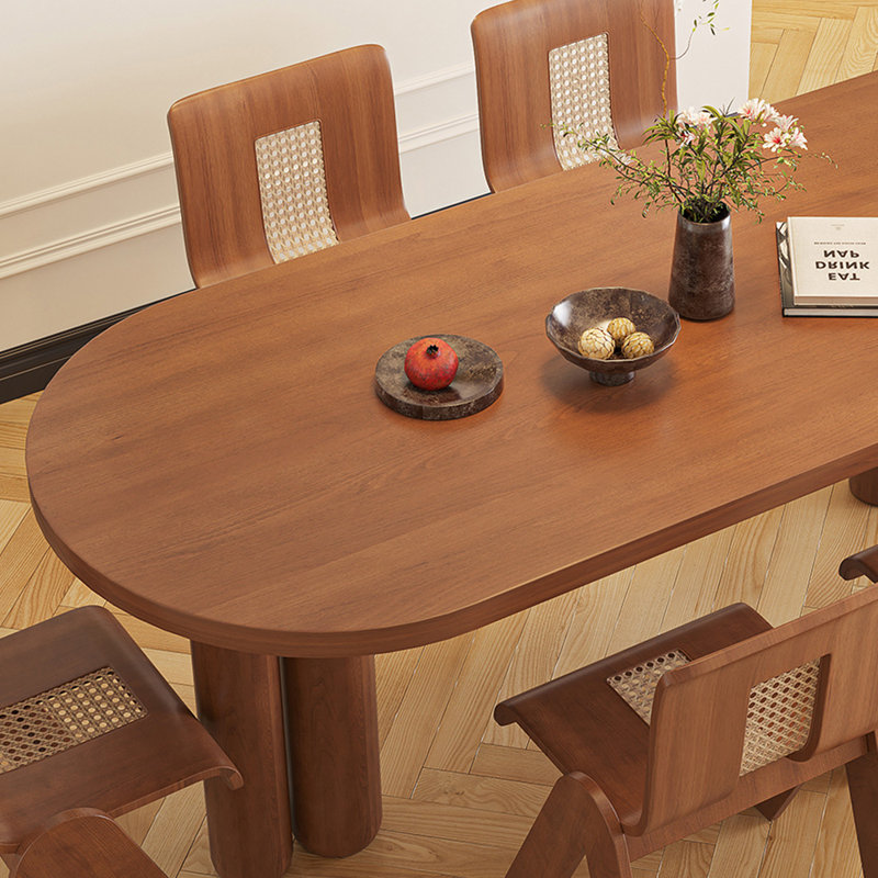 Ensemble de table de salle à manger rétro Vintage, H 29,53 po x L 70,87 po x l 31,5 po 
