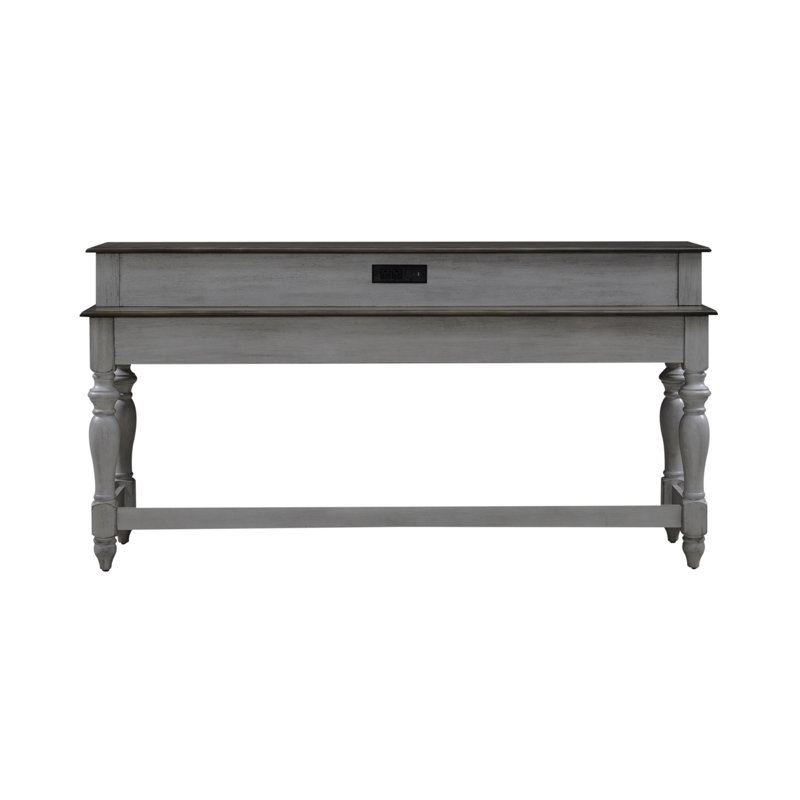 Console Cassady avec station de charge, Blanc