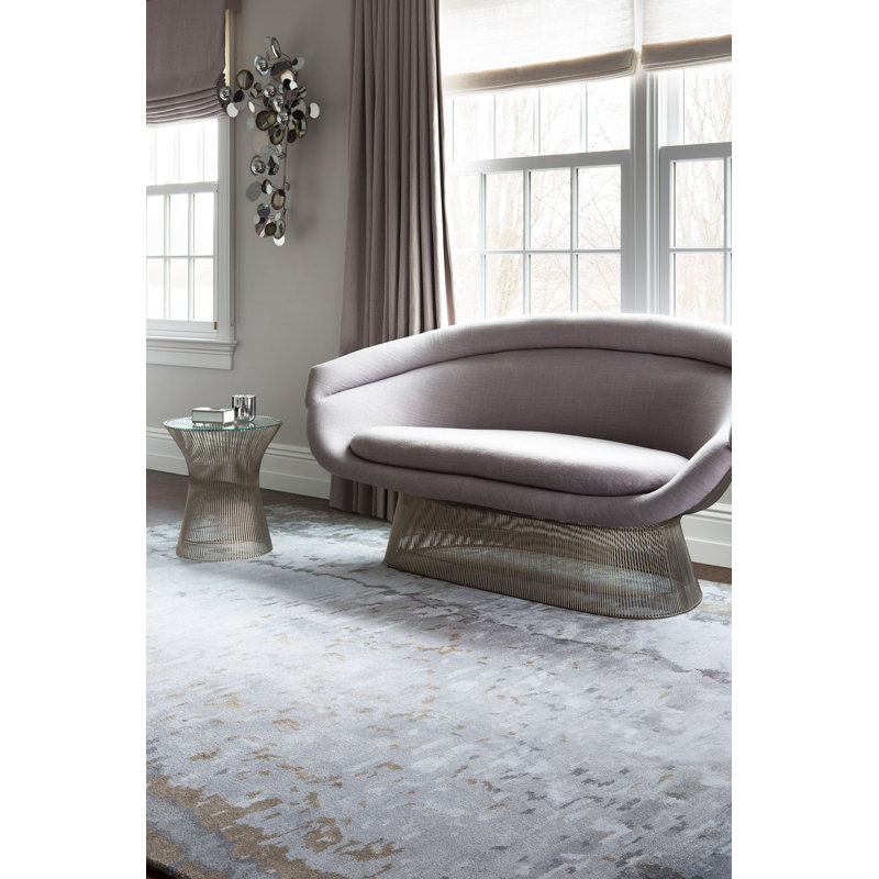 David Rockwell Tidal Moonlight Area Rug, Rectangle 12' x 16'
