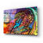Art mural en verre Trinx «Dragon Fire» par Dean Russo-1251229271
