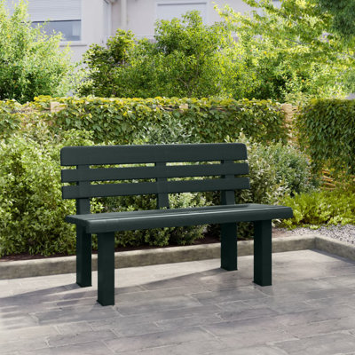 Vidaxl garden bench in polypropylene