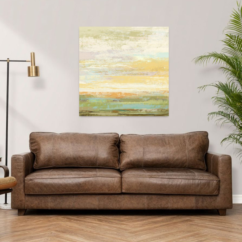 Art contemporain abstrait Echo Canyon, H 36 po x l 36 po