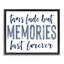 Cadre flottant Summer Memories Last Forever, design par lettré et doublé-1271890759-1271890758