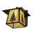 Rustic Lodge Solid Brass Wall Light