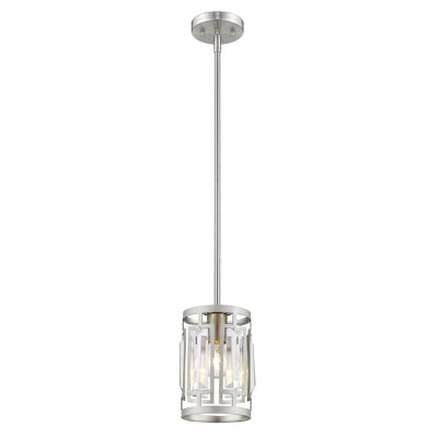Luminaire suspendu cylindrique 1 lumière Stradley