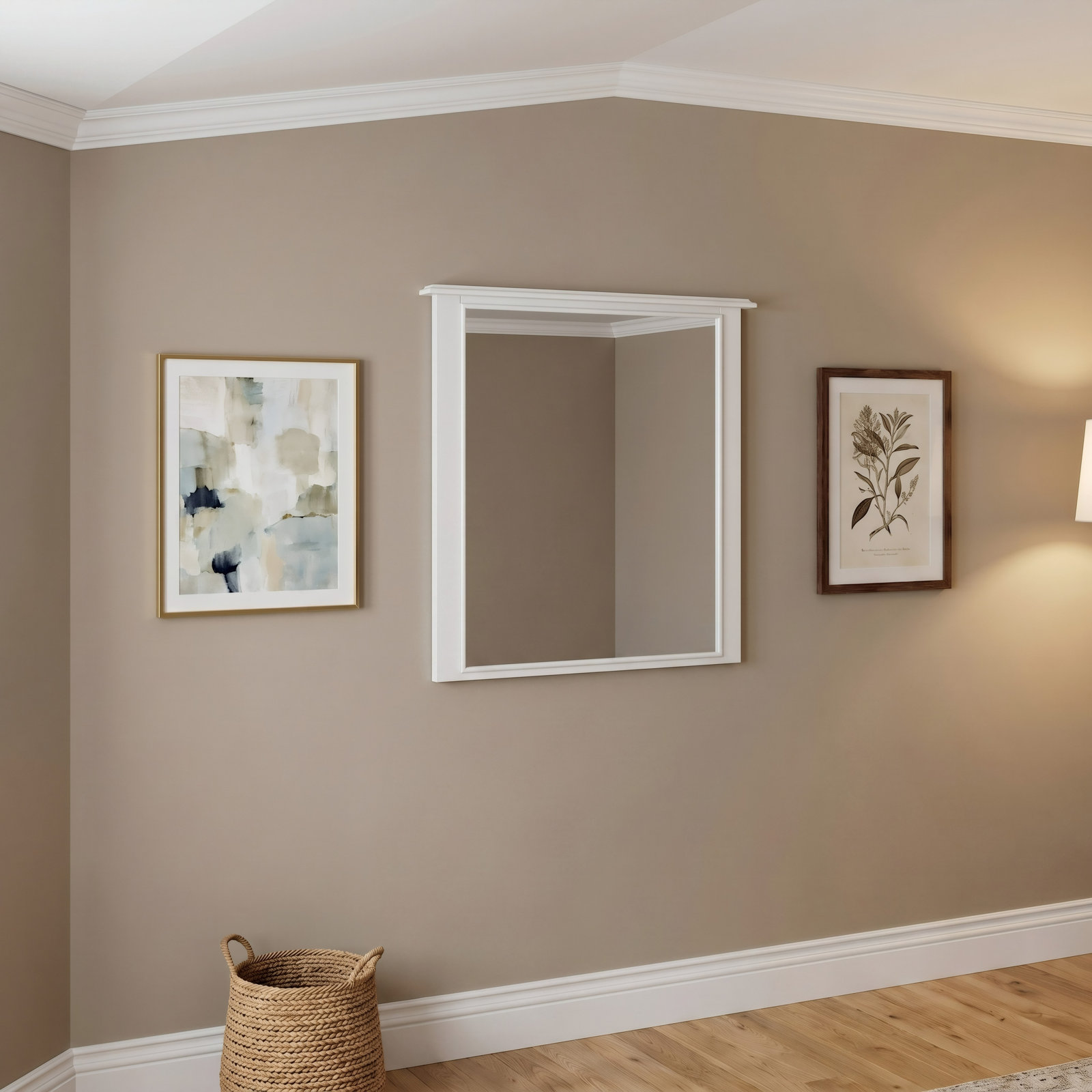 Selda 40" Mirror, White