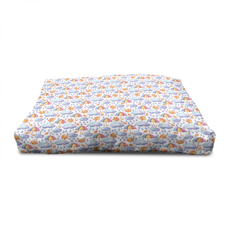 Niche pour chien en bois bleu, H 55 po x l 39 po x P 45 po