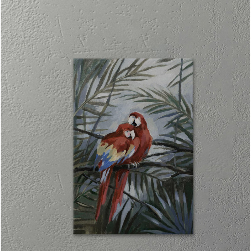 «Friends for Life», reproduction sur toile tendue, H 60 po x l 40 po