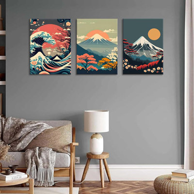 3 Piece Wrapped Canvas Print