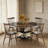 Rustic Kitchen Table,Wood Round Dining Table,Coffee Table