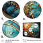 "Finnalagh Asian Art Mandalas Of Enlightment III", reproduction d'art sur toile-701520912-701520941