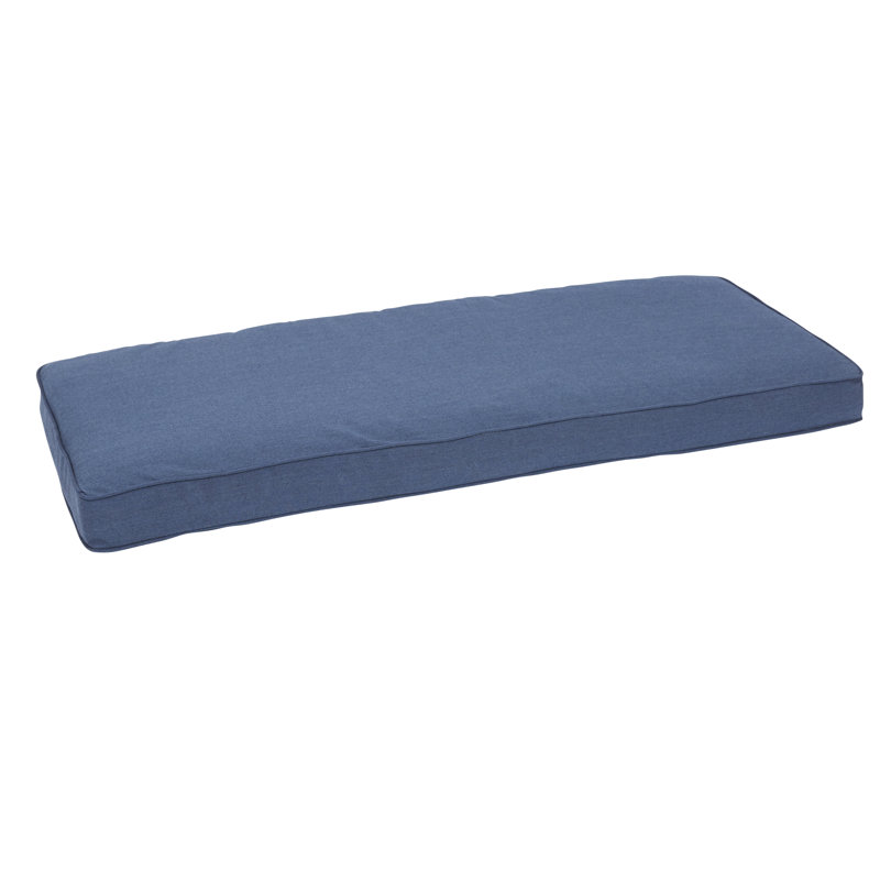 Coussin de banc d’intérieur/d’extérieur sunbrella, L 48 po x P 19 po
