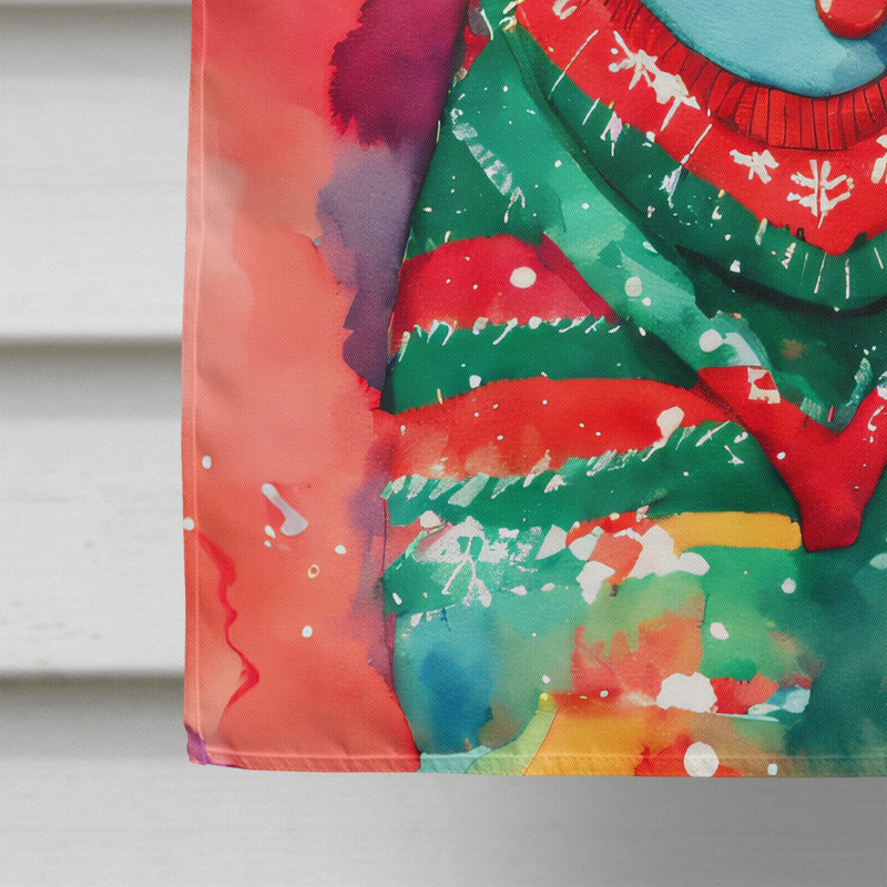 Double Sided Polyester Christmas, 40'' H x 28'' W