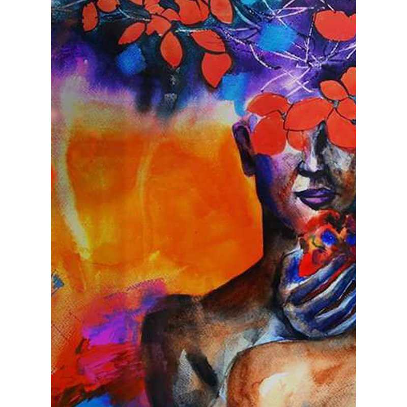 Innersoul | Water Colour On Febriano Paper | By Debrata Basu