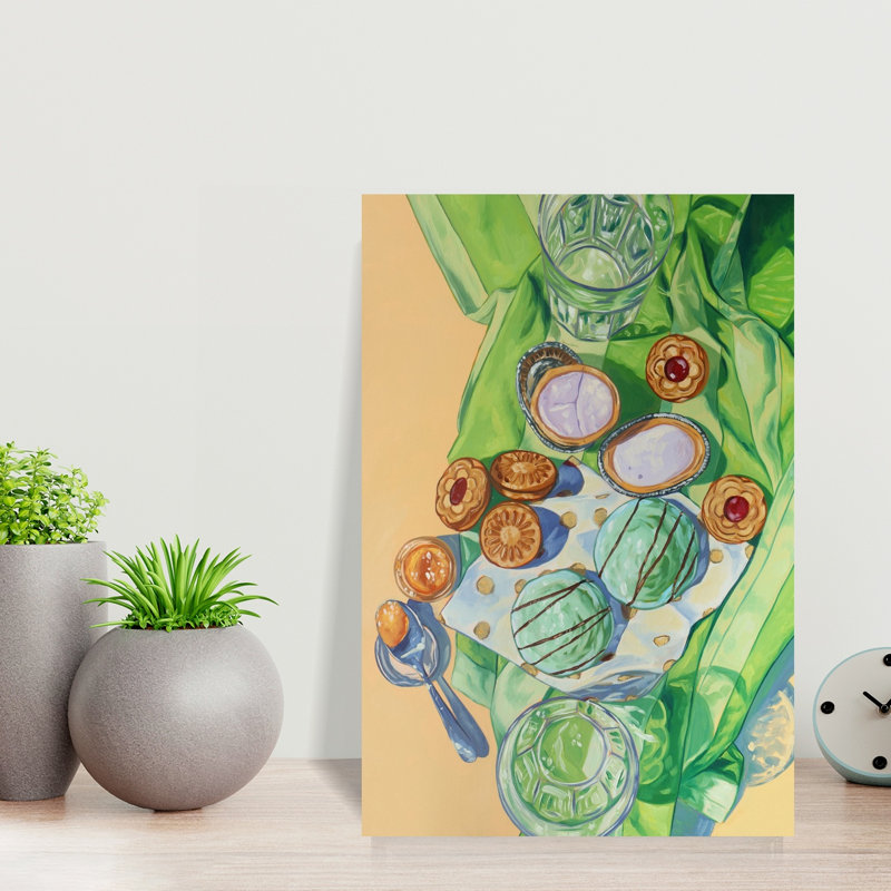Sweet Mint Green Still Life by Anna Zdanowicz - Wrapped Canvas Print, 45.72 cm H x 30.48 cm W