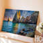 Reproduction d'art sur toile, "Une scène côtière à couper le souffle au coucher du soleil"-622279603