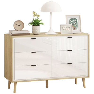 110 cm W Chest of 6 Drawers
