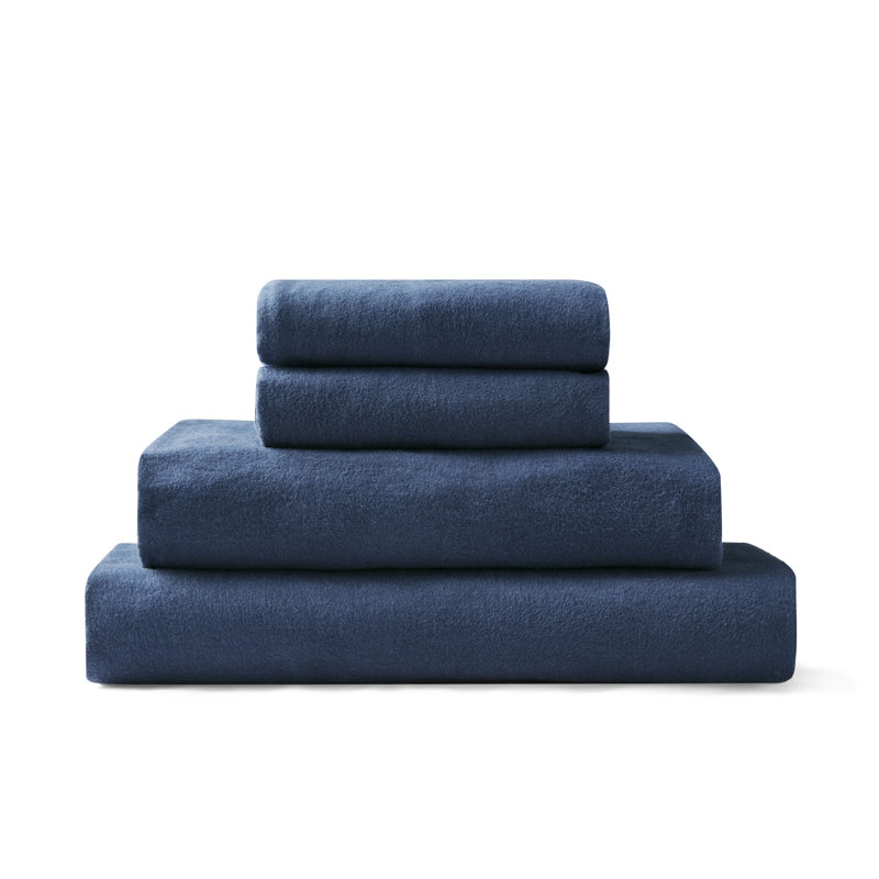 Evaline 100% Cotton Evaline Sheet Set, Lunar Gray, Cal-King