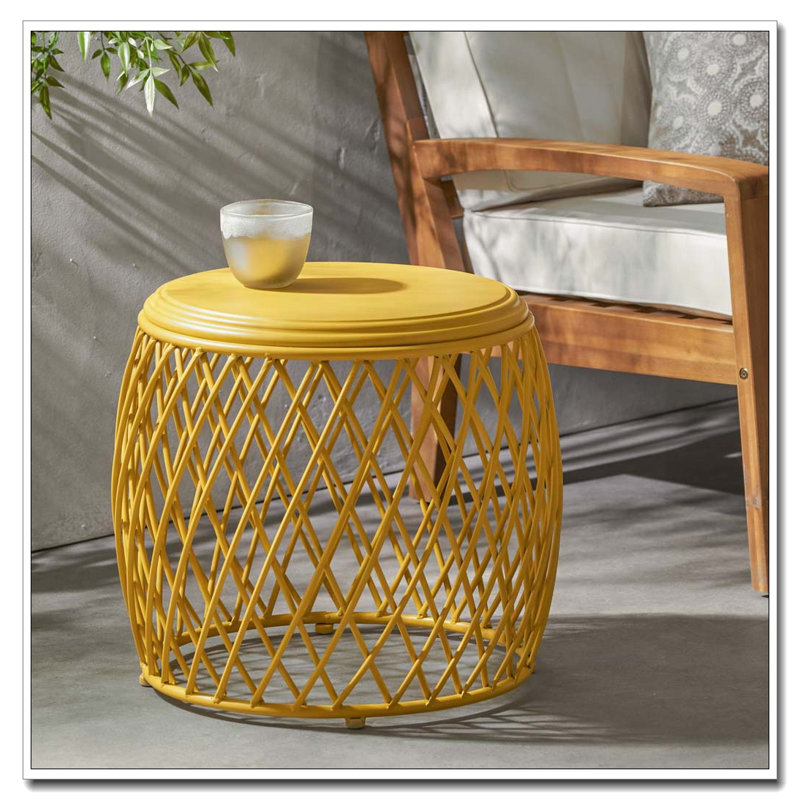 Table d'appoint 19,75, Jaune