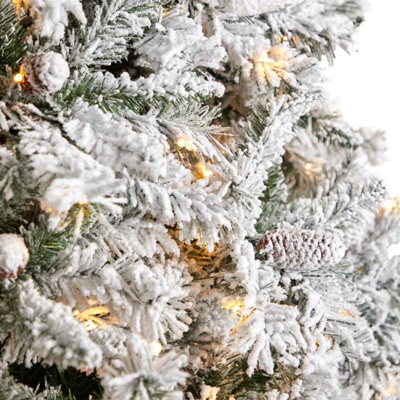 Lighted Artificial Christmas Tree, 3' H