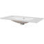 Comptoir de meuble-lavabo en céramique blanc 36 po avec lavabo simple 36 po et 3 trous pré-percés-642303190