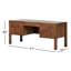 Ezri Solid Wood Writing Desk-66714378