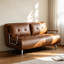 2 Seater Faux Leather Sofa Bed